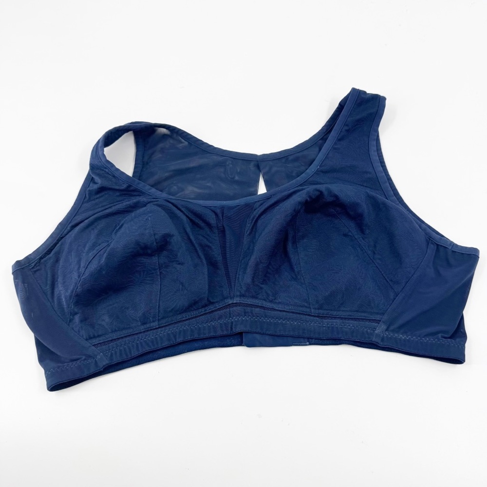 ✅ UNDERSTANCE BLUE NO UNDERWIRE BRA SIZE 42DD/DDD